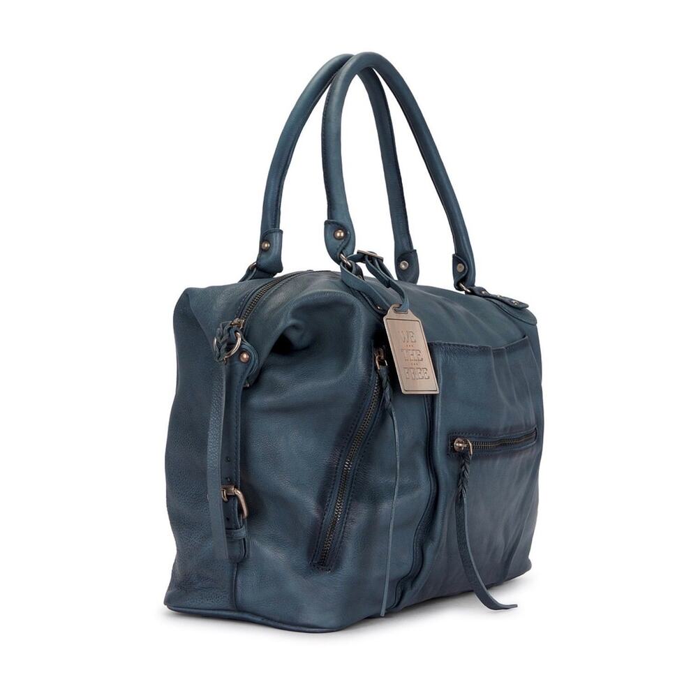 Free People We the Free Emerson tote Stormy Sea nwt Larger size - Picture 3 of 6